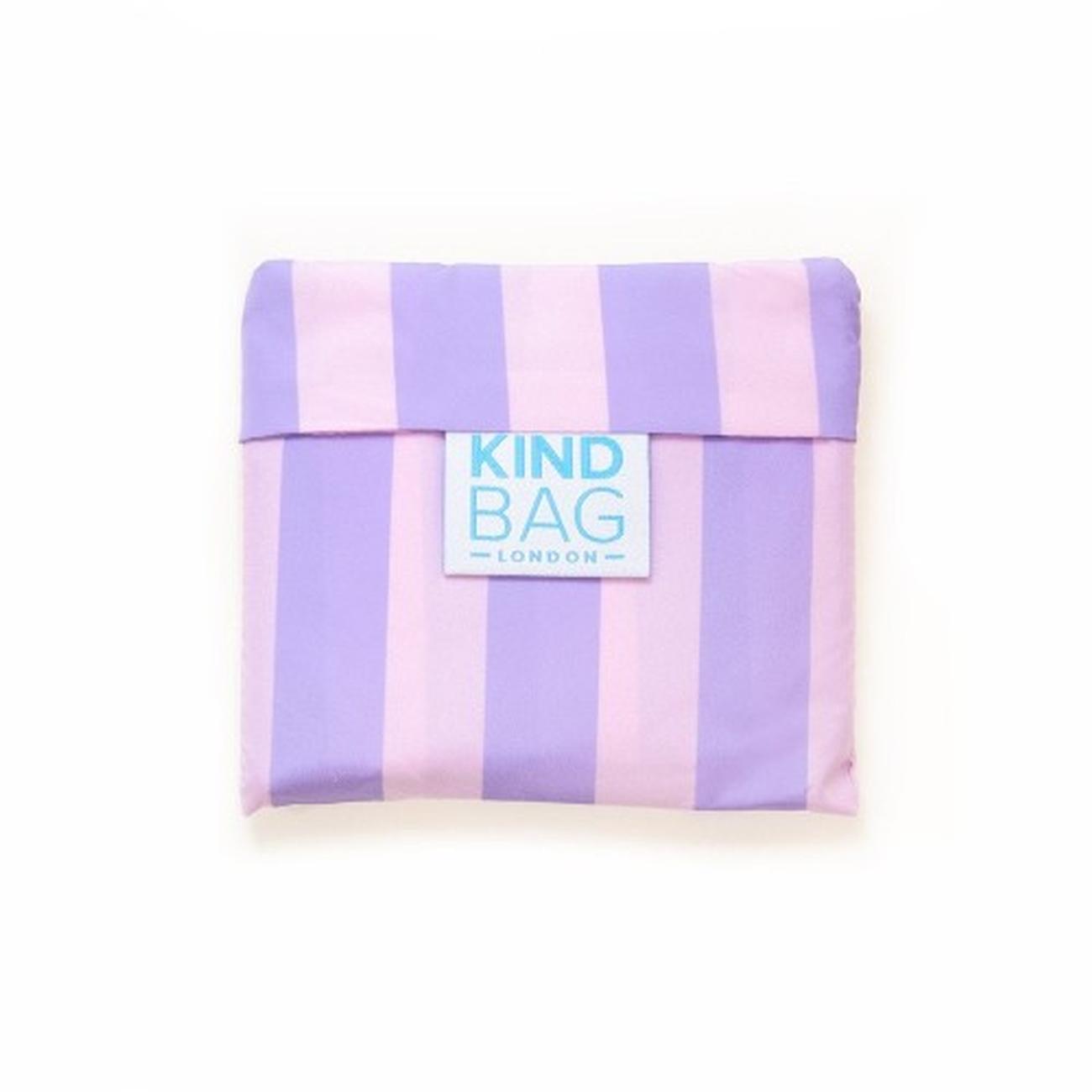 kind-reusable-bag-mini-purple-stripes - Kind Bag Mini Purple Stripes