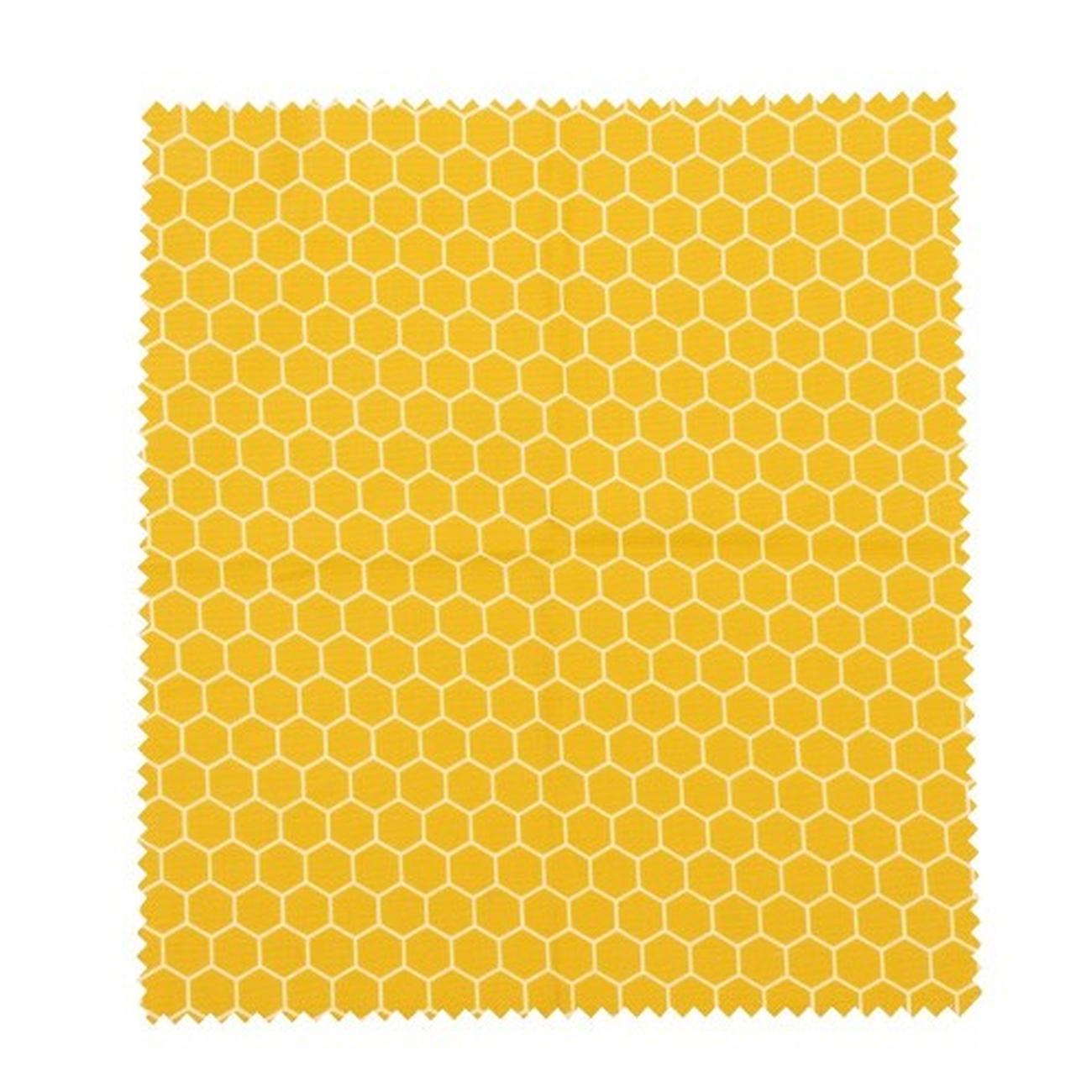 kitchen-pantry-3pc-beeswax-wraps-yellow-honeycomb - Kitchen Pantry 3pc Beeswax Wraps Yellow Honeycomb