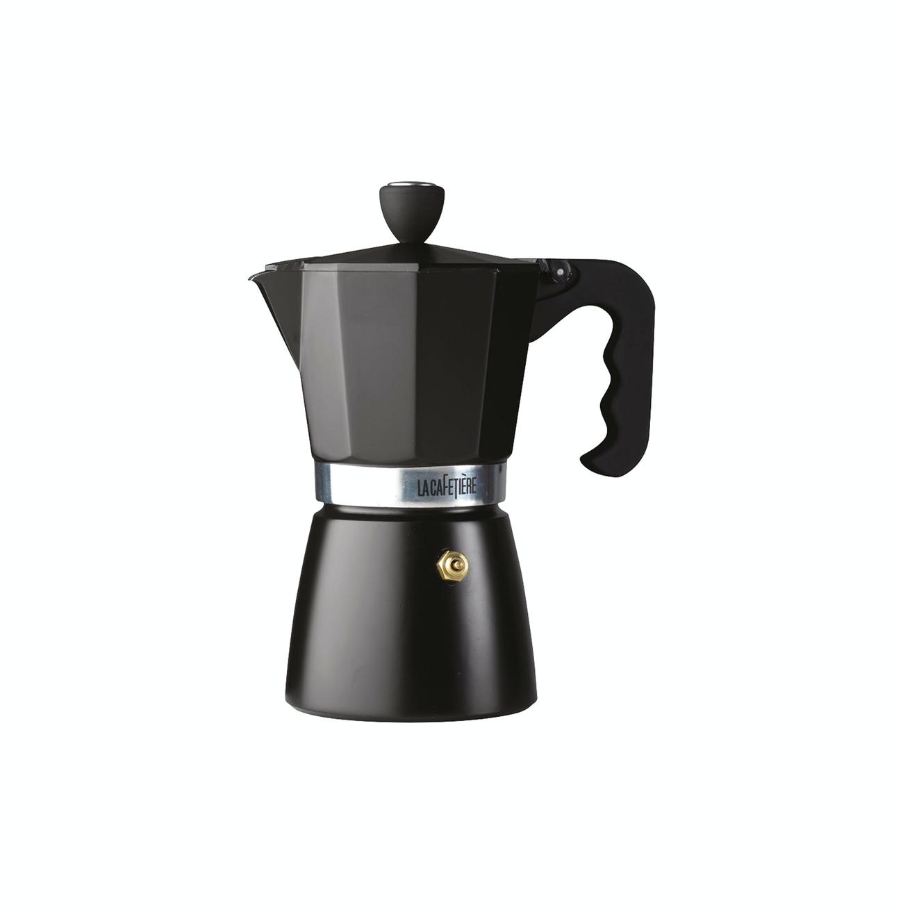 La Cafetiere Classic Espresso 3 Cup Stove Top Espresso Maker