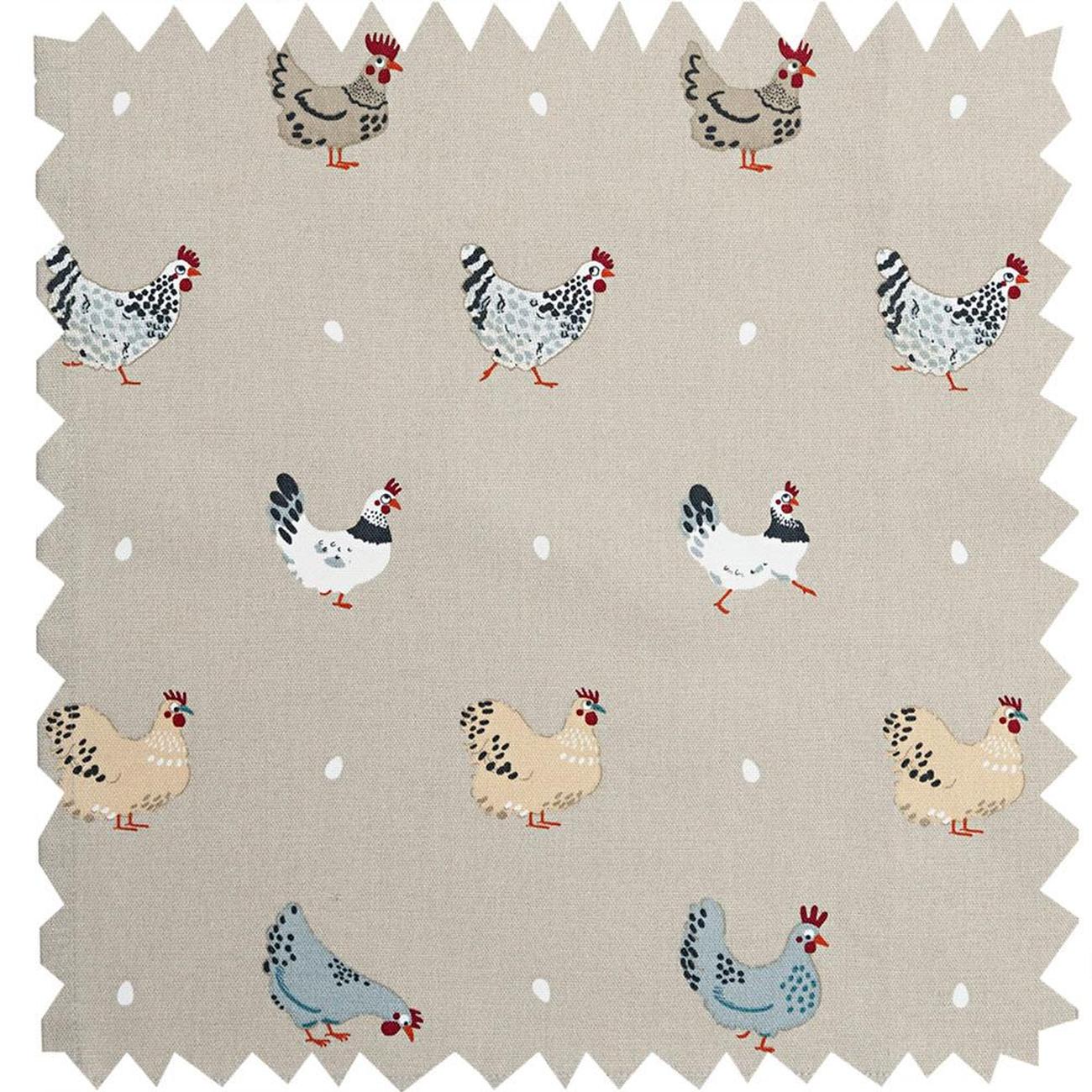 Sophie Allport Lay A Little Egg Hen Circular Hob Cover