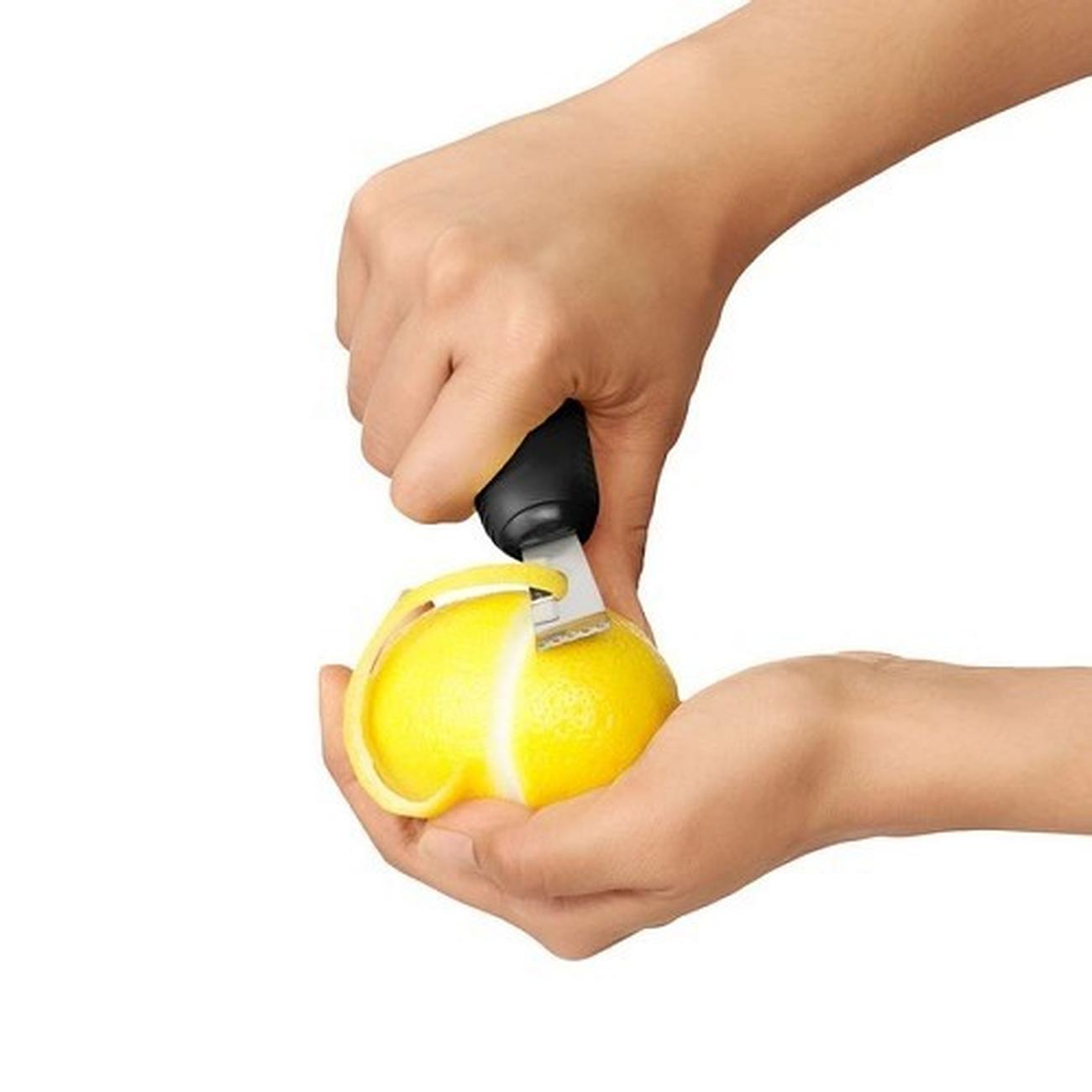 oxo-good-grips-lemon-zester-with-channel-knife - OXO Good Grips Citrus Zester & Channel Knife