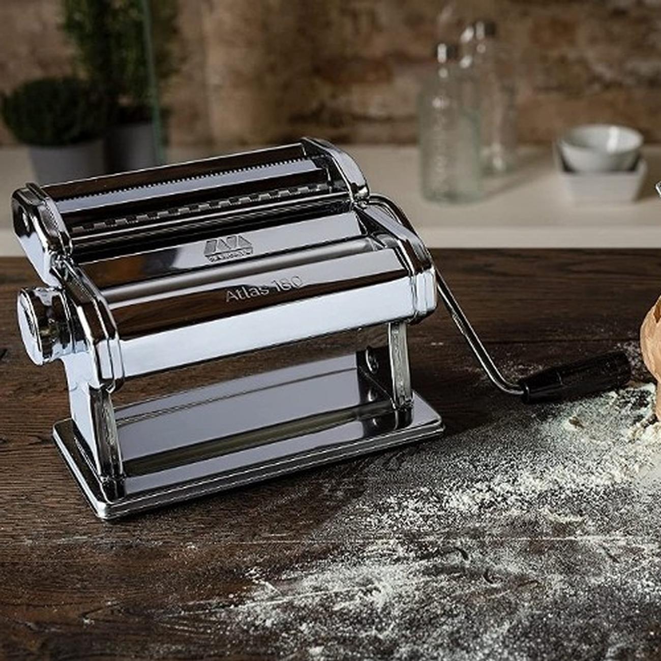Marcato Atlas 150 Pasta Machine, Design chrome