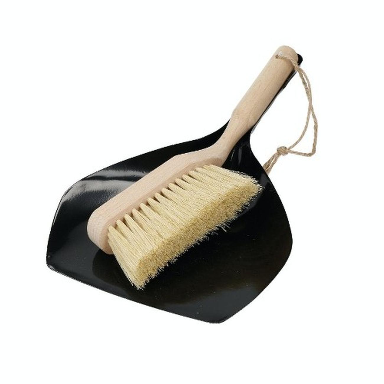 kitchencraft-dustpan-and-brush-set-natural-elements - Natural Elements Dustpan & Brush Set
