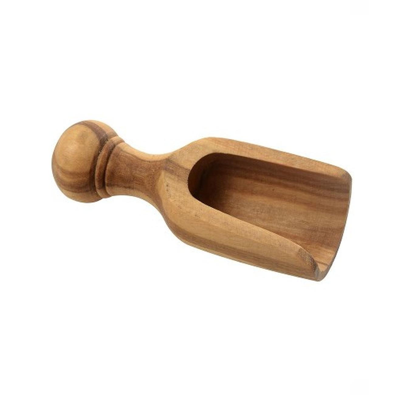 Olive Wood Mini Scoop  Scoop for Salts, Herbs, and More!