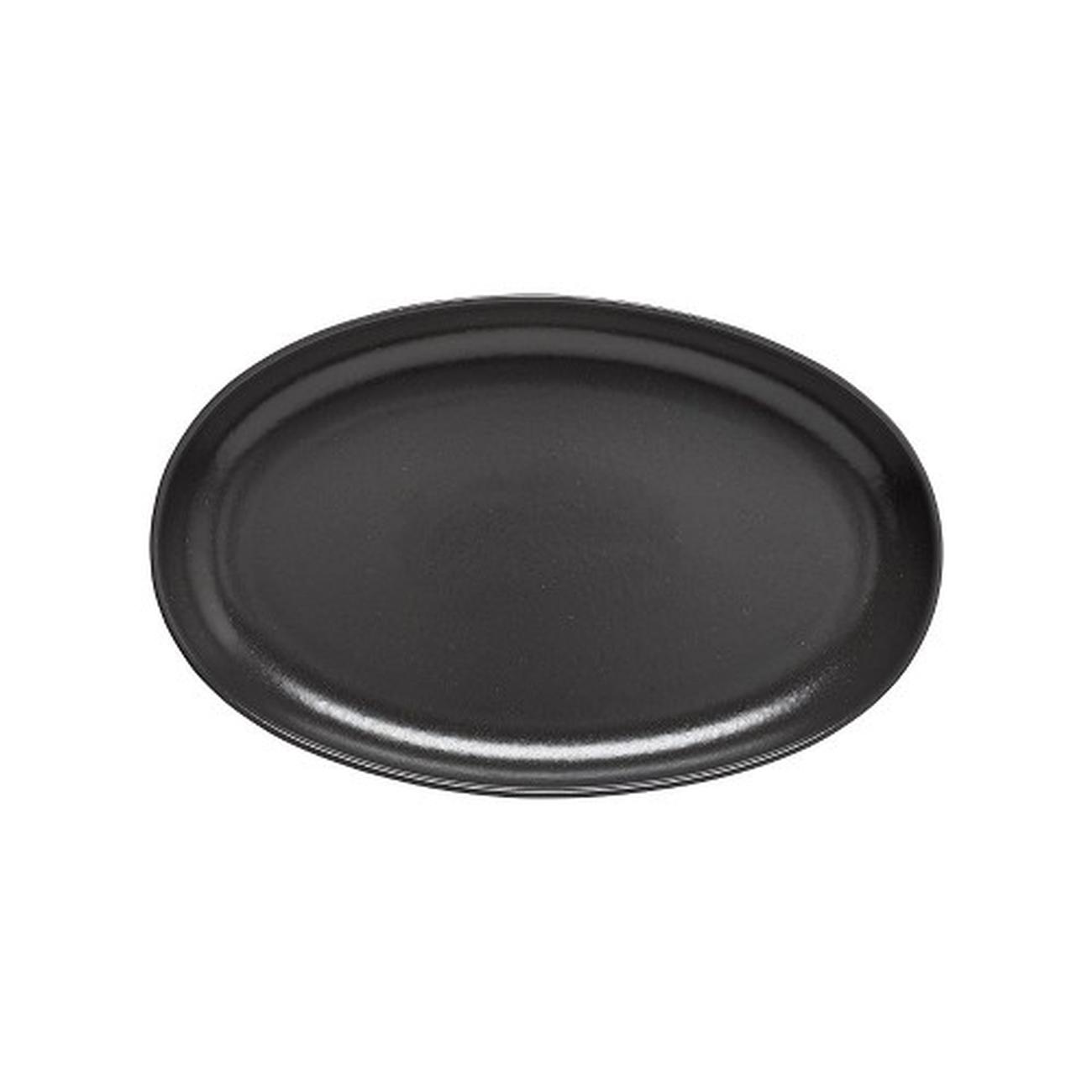casafina-pacifica-oval-platter-32cm-seed-grey - Pacifica Seed Grey Oval Platter 32cm