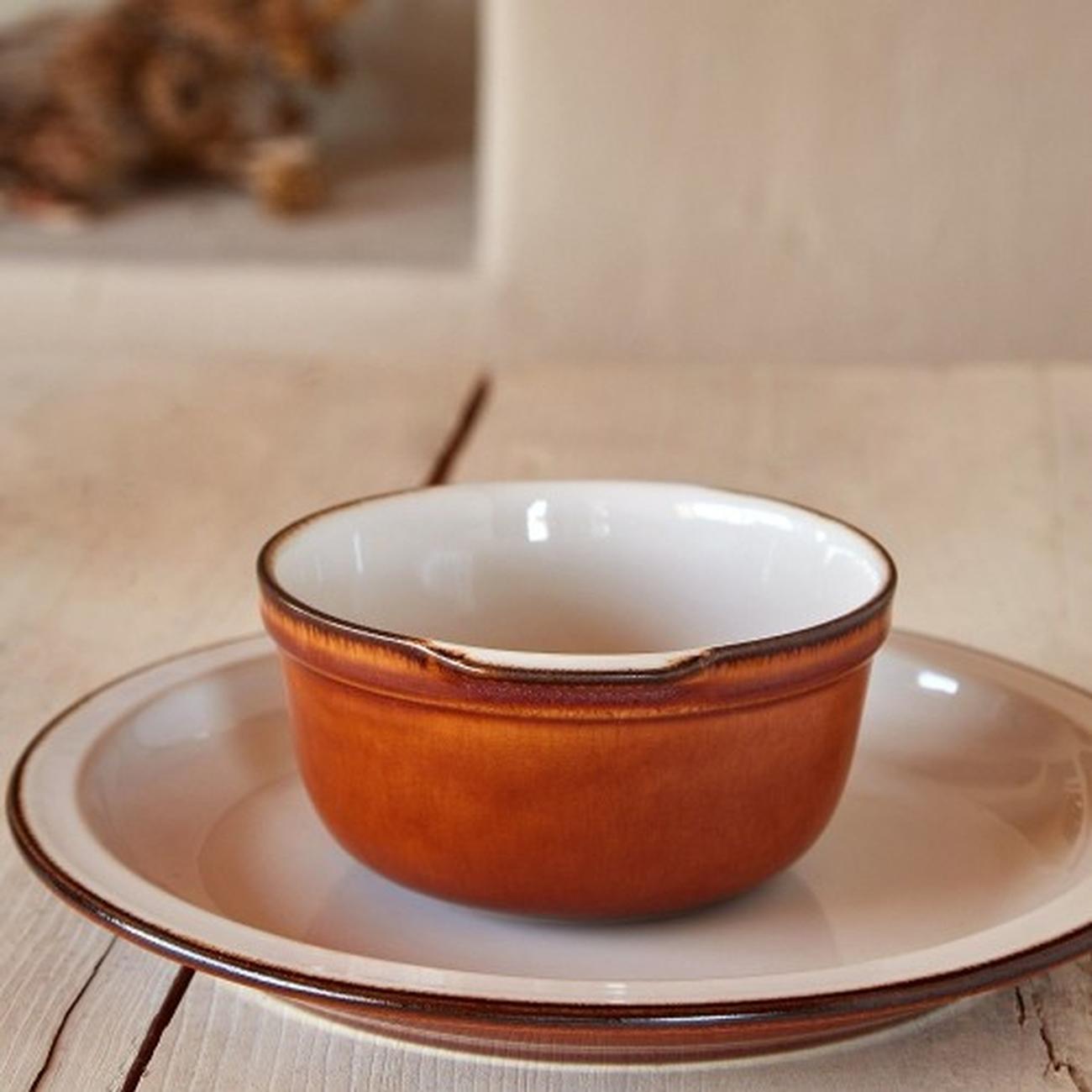 casafina-poterie-soup-and-cereal-bowl-13cm-cream-caramel - Poterie Soup & Cereal Bowl 13cm
