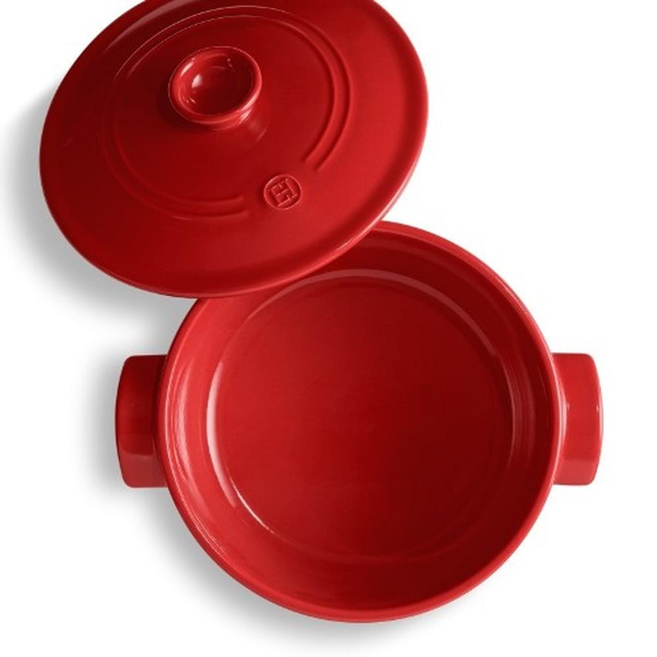 Emile Henry Round Stewpot Red 5.3L