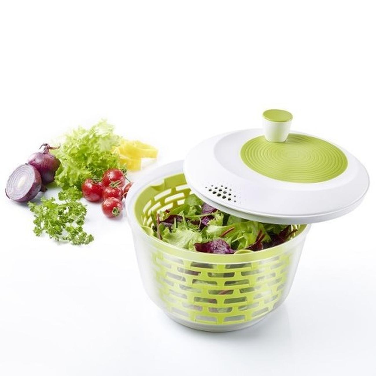 Westmark German Vegetable and Salad Spinner with Pouring Spout (Green)