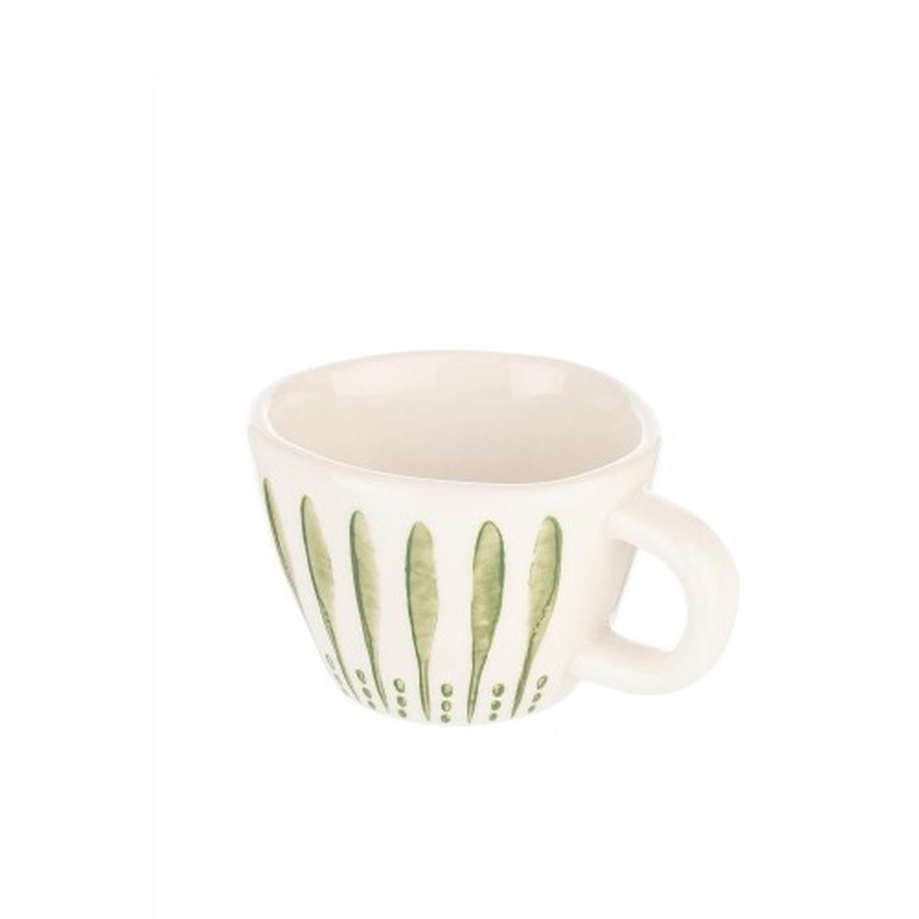 Siip-Espresso-Cup-Green-Leaf-Dot - Siip Espresso Cup-Green Leaf Dot