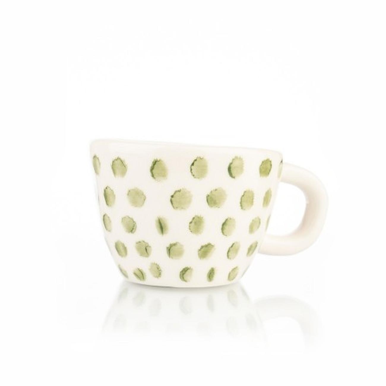 Siip-Espresso-Cup-Green-Spot-mug - Siip Espresso Cup-Green Spot