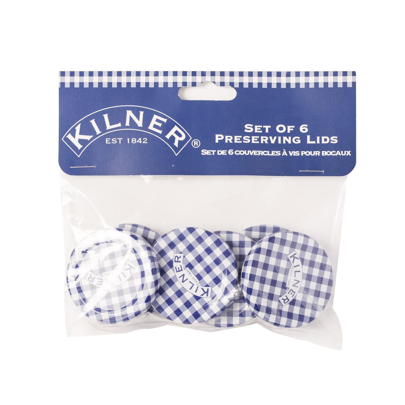 Kilner® Twist Top Lids Pack A 6x43mm