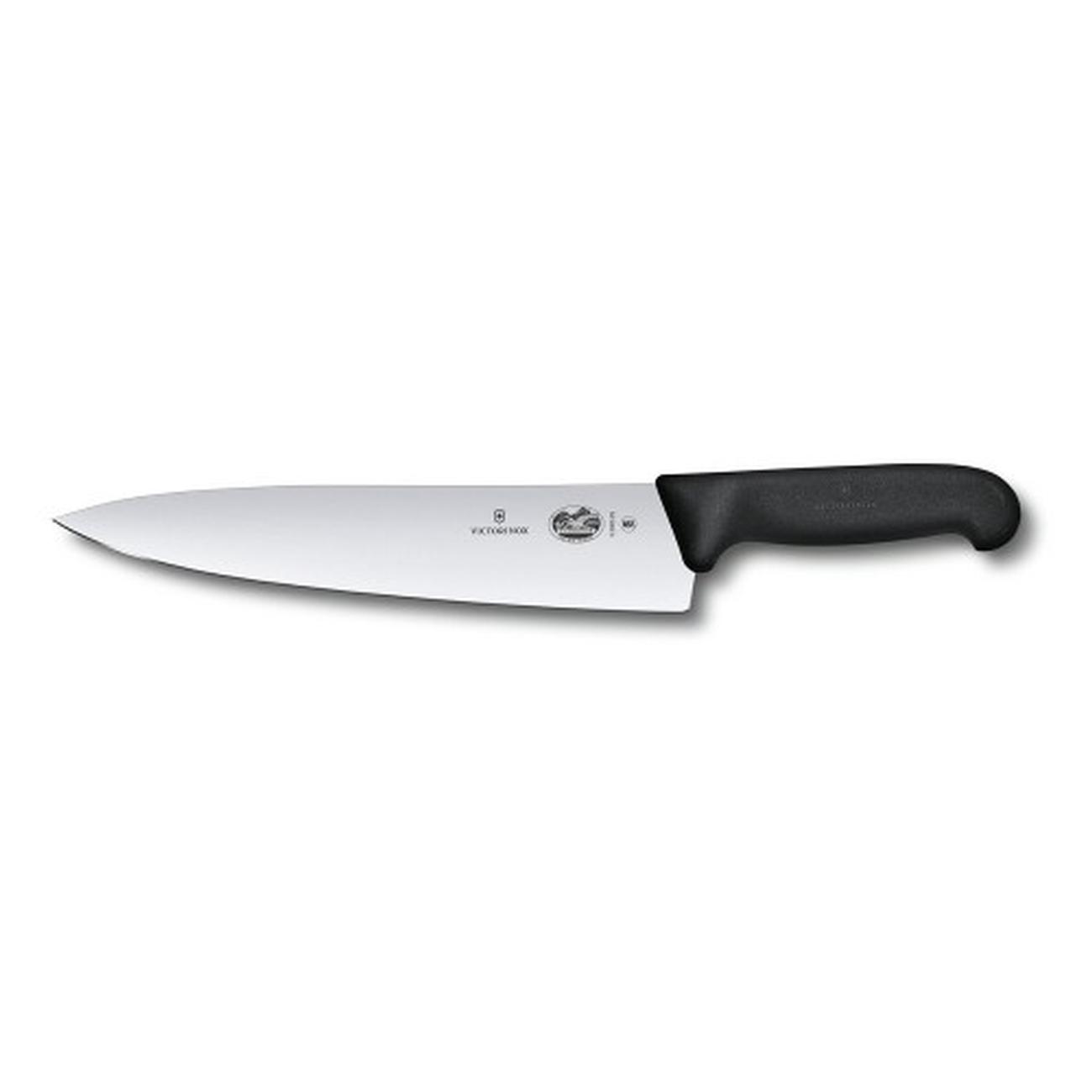 victorinox-fibrox-carving-knife-25cm-black - Victorinox Fibrox Chef's Knife 25cm Black