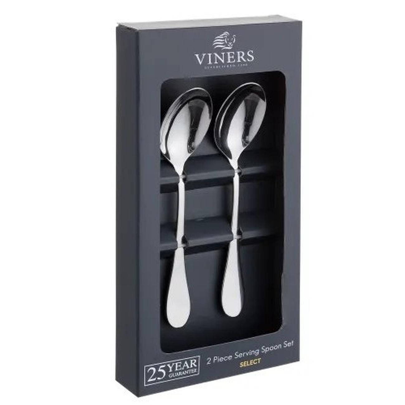 viners-select-serving-spoons-set-of-2-stainless-steel - Viners Select Serving Spoons Set of 2