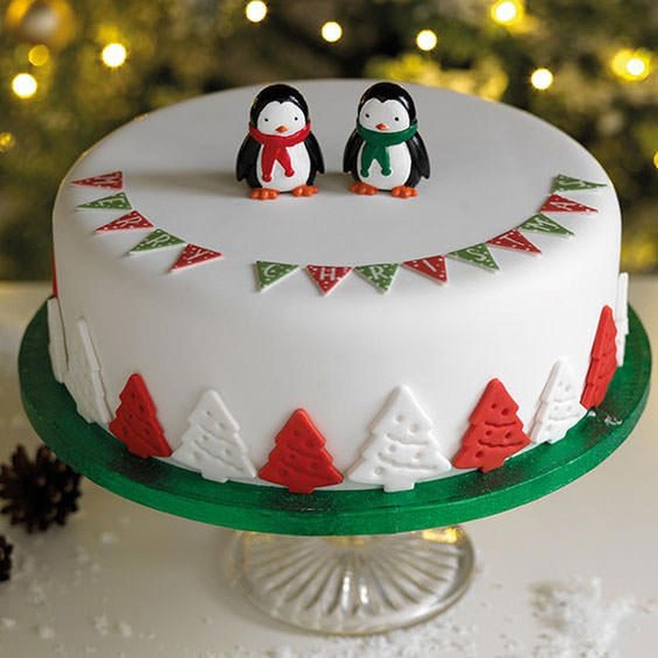 Plastic Penguin Cake Toppers