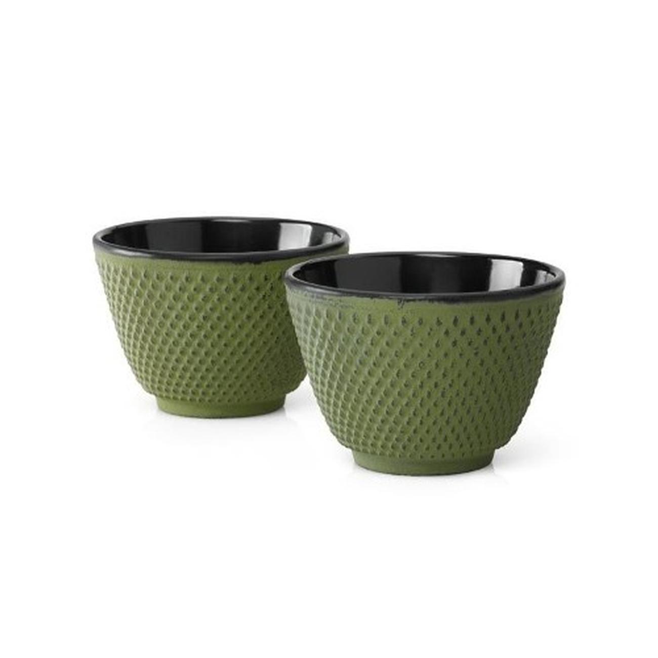 bredemeijer-xilin-cast-iron-cups - Bredemeijer Xilin Cast Iron Cups Set of 2