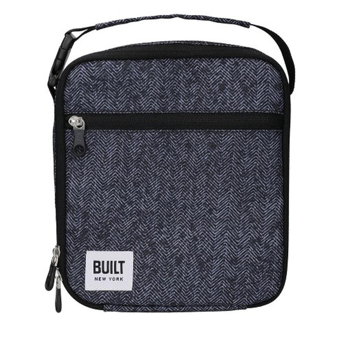 BUILT New York Puffer Insulated Packed Lunch Tote Bag - Black