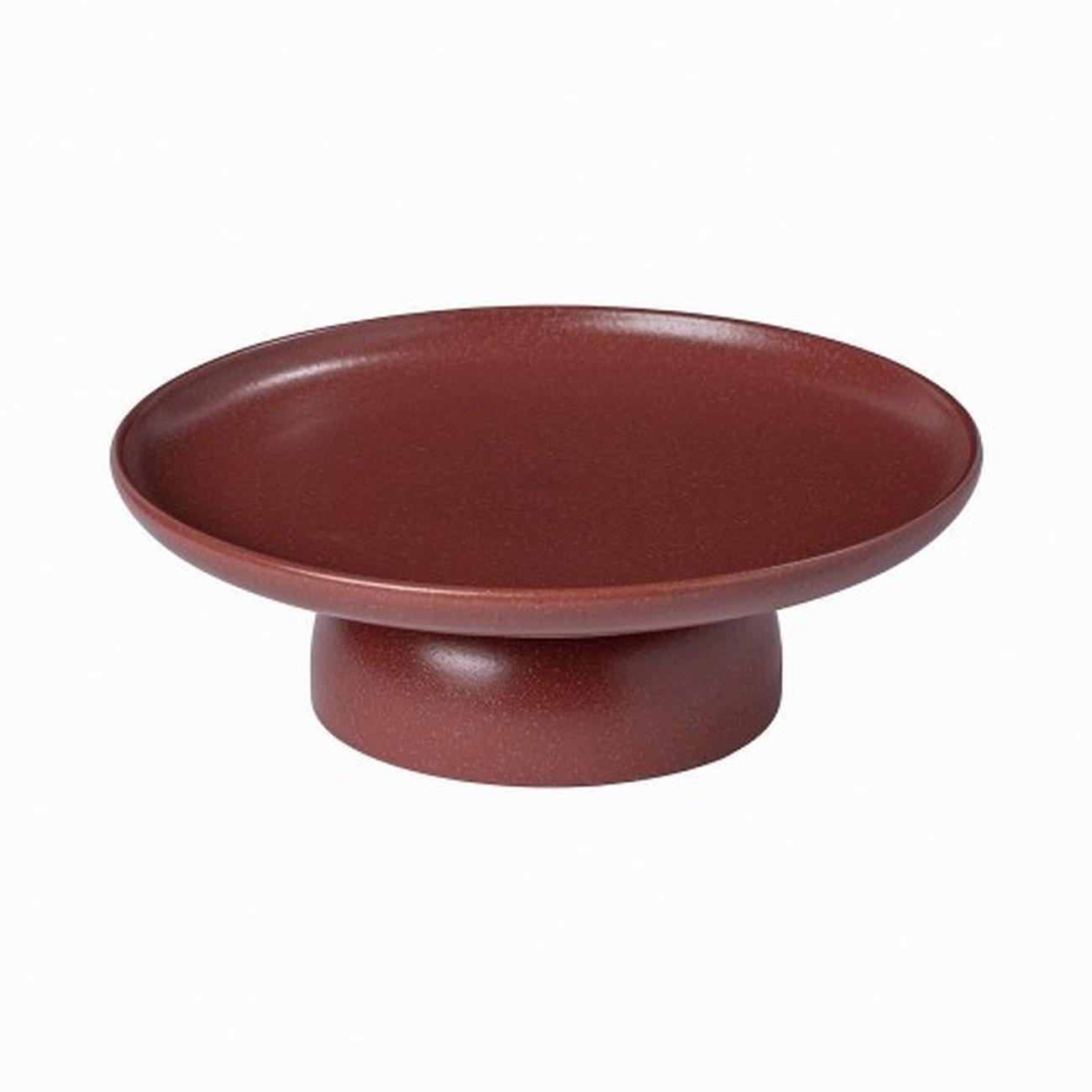 casafina-pacifica-cayenne-footed-plate-27cm - Casafina Pacifica Cayenne Footed Plate 27cm