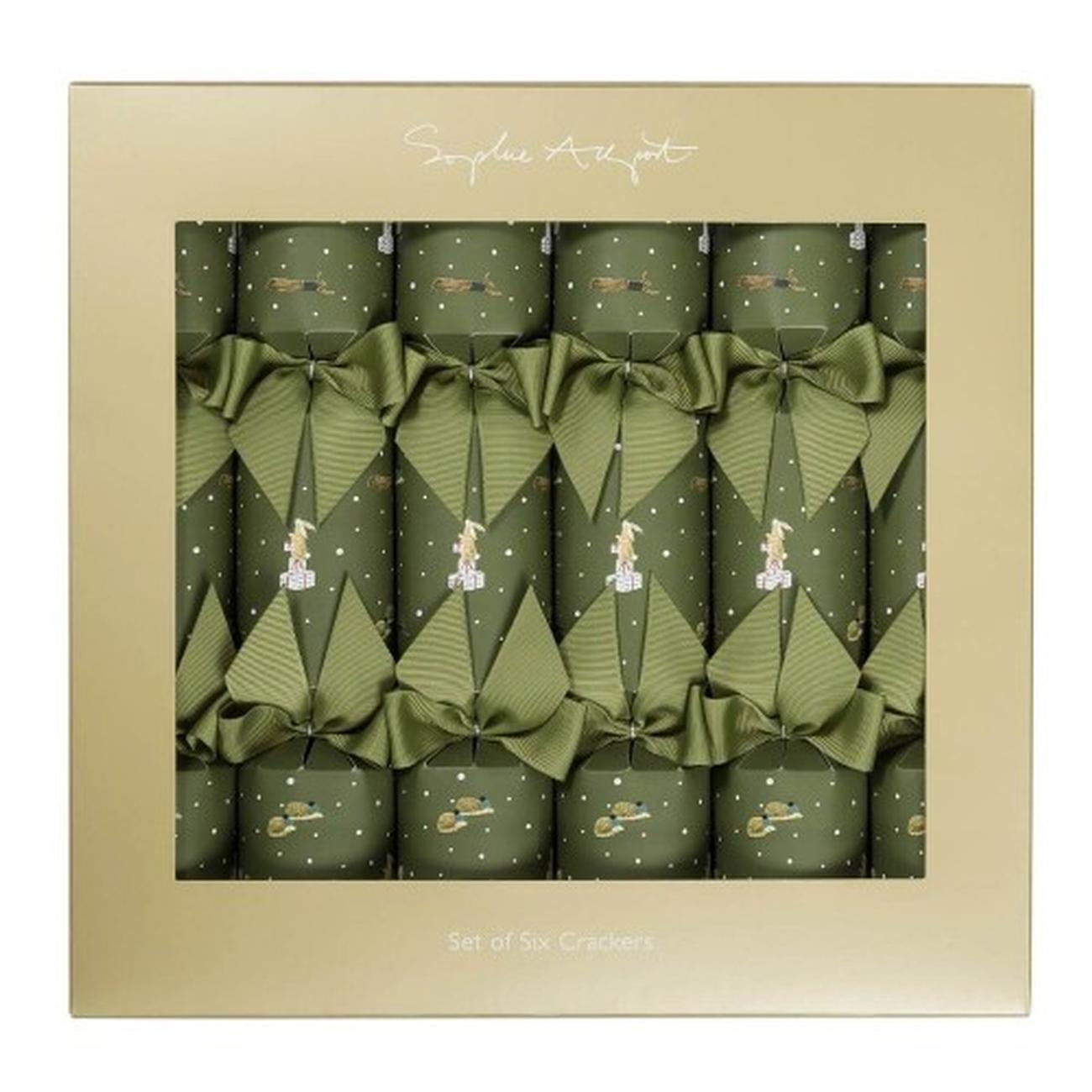 Festive Forest Christmas Crackers Set Of 6 By Sophie Allport