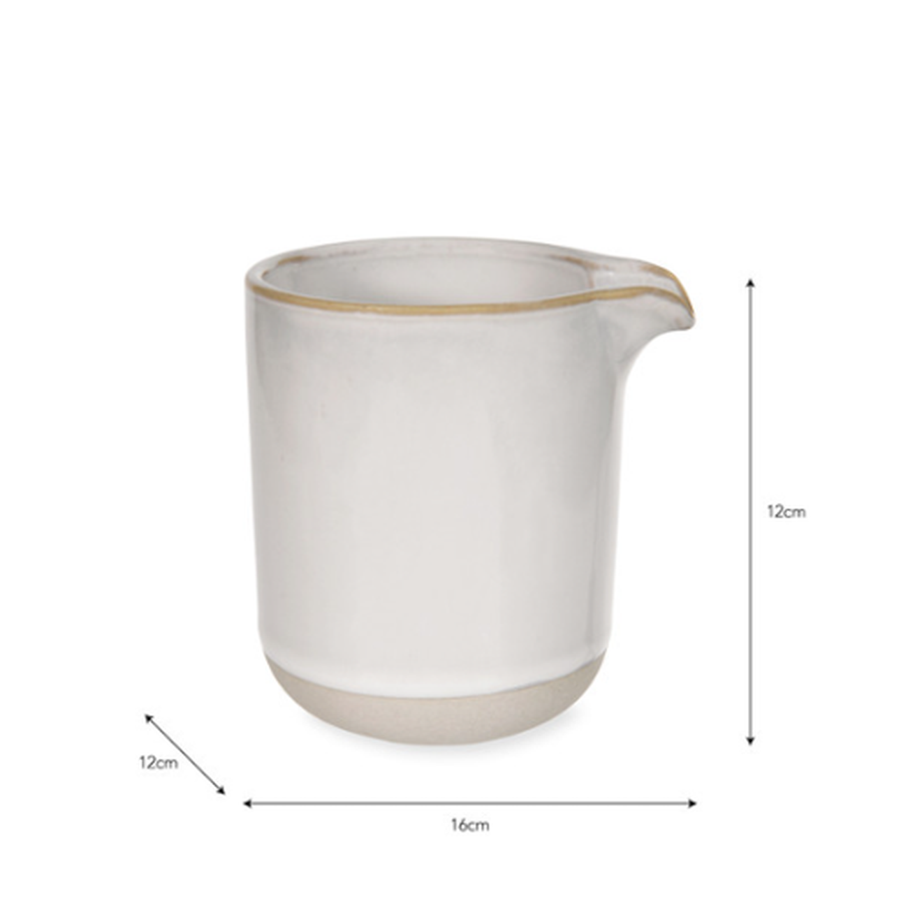 garden-trading-holwell-milk-jug-pitcher - Garden Trading Holwell Ceramic Milk Jug