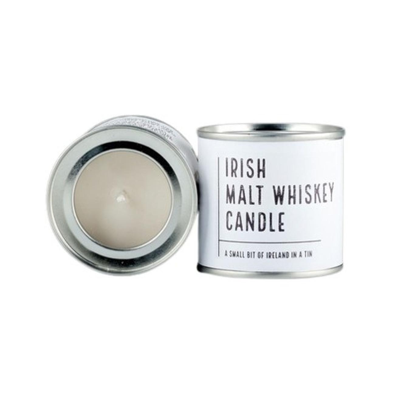 irish-malt-whiskey-candle-tins-small - Irish Malt Whiskey Candle Tins Small