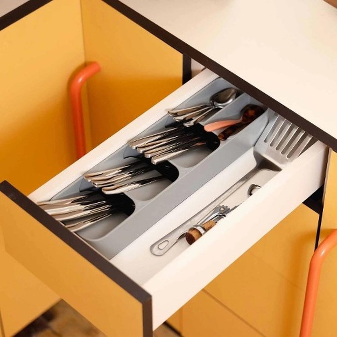 jj-drawerstore-compact-cutlery-organiser - Joseph Joseph DrawerStore- Compact Cutlery Organiser