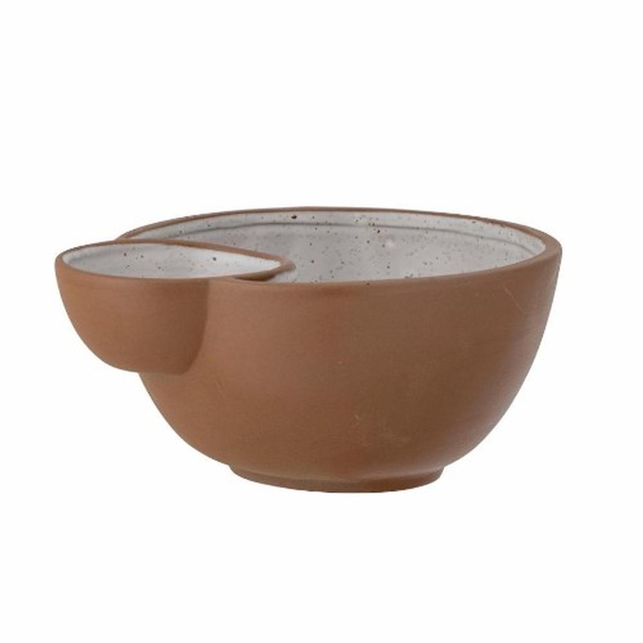 jocelyn-bowl-brown-stoneware - Jocelyn Brown Bowl Stoneware 