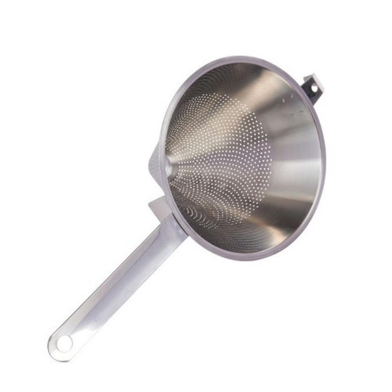 kitchecraft-stainless-steel-conical-sieve-17.5cm - KitchenCraft Stainless Steel Conical Sieve 17.5cm