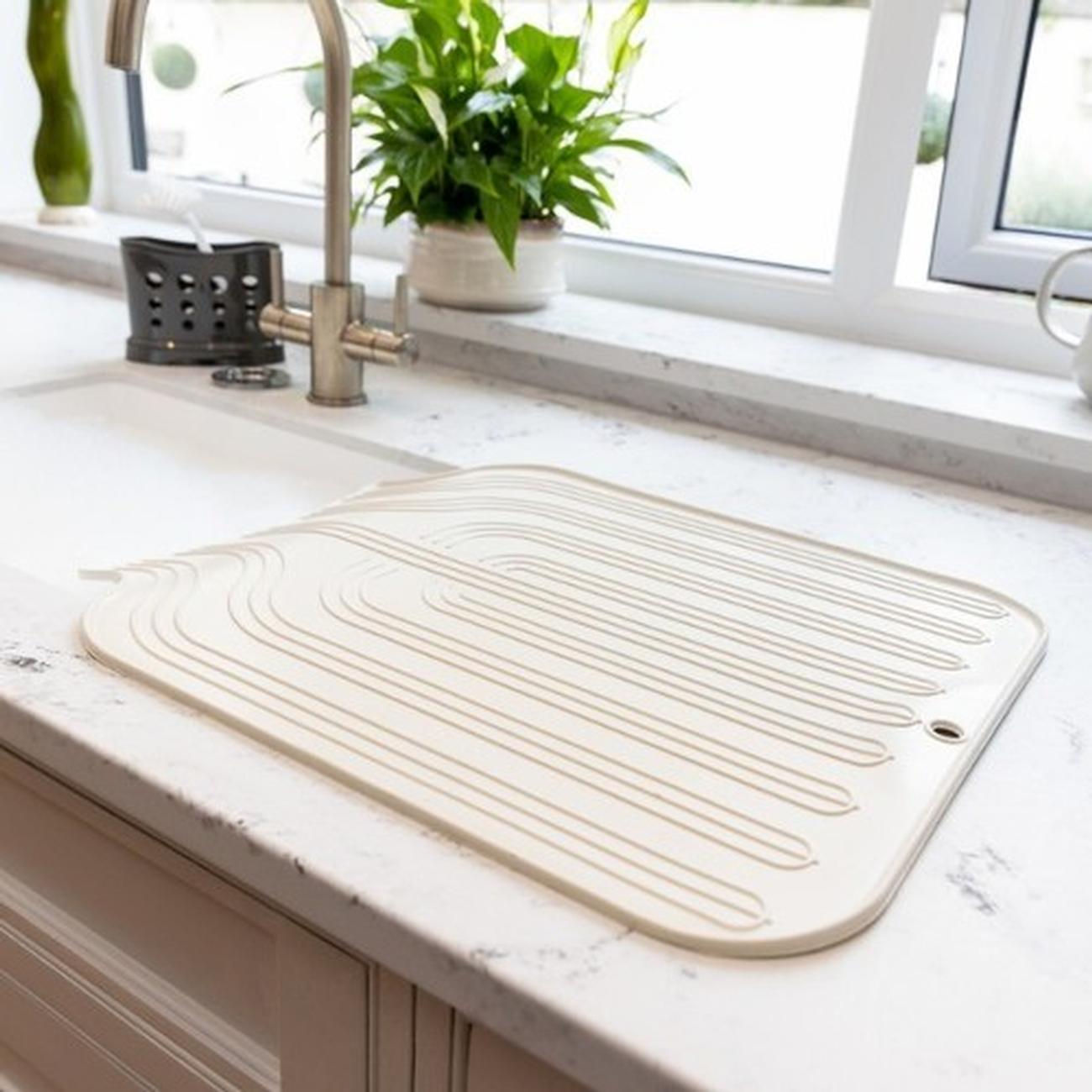 kitchen-craft-rubber-draining-mat - KitchenCraft Rubber Draining Board Mat