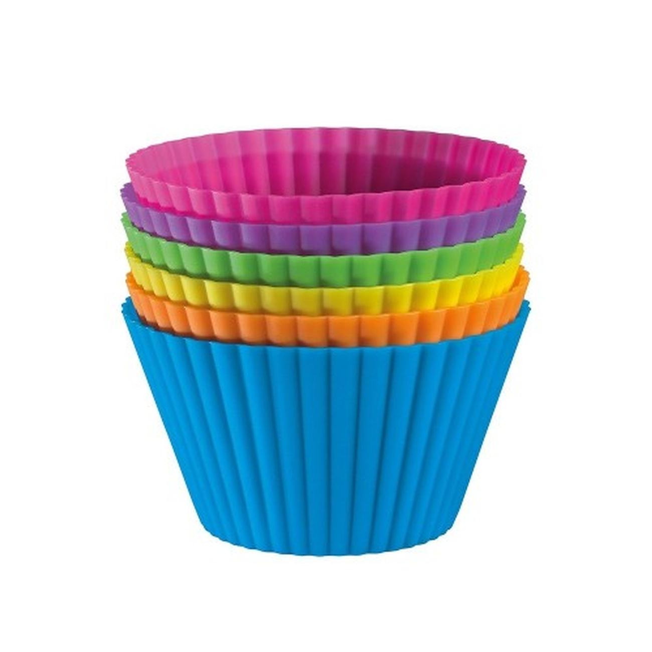 STANDARD Foil Cupcake Liners / Baking Cups – 50 ct RED – Cake Connection