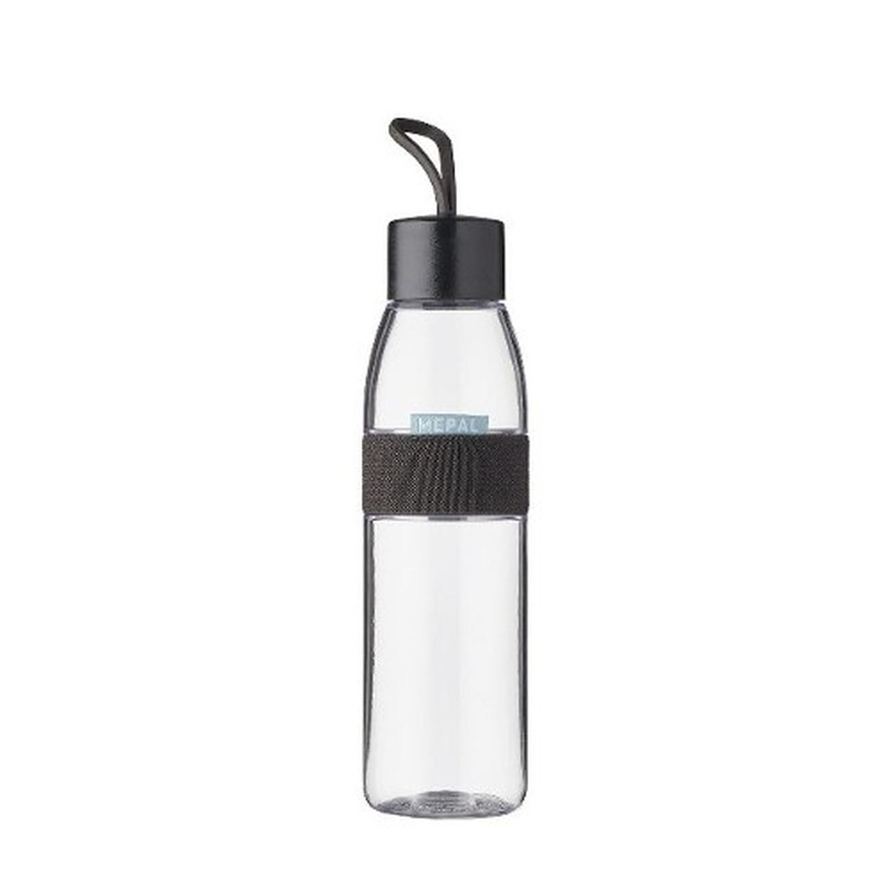 mapel-nordic-black-500ml-water-bottle-ellipse - Mapel Ellipse Water Bottle 500ml-Nordic Black