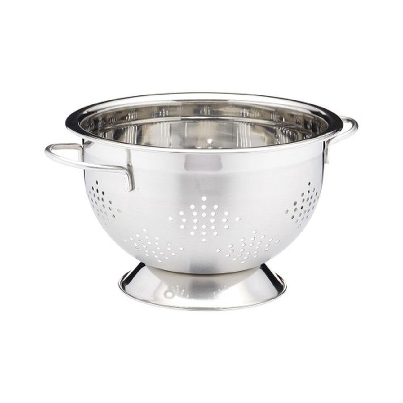 mc-deluxed-25-5cm-two-handled-colander - MasterClass Deluxe 25.5cm Two Handled Colander