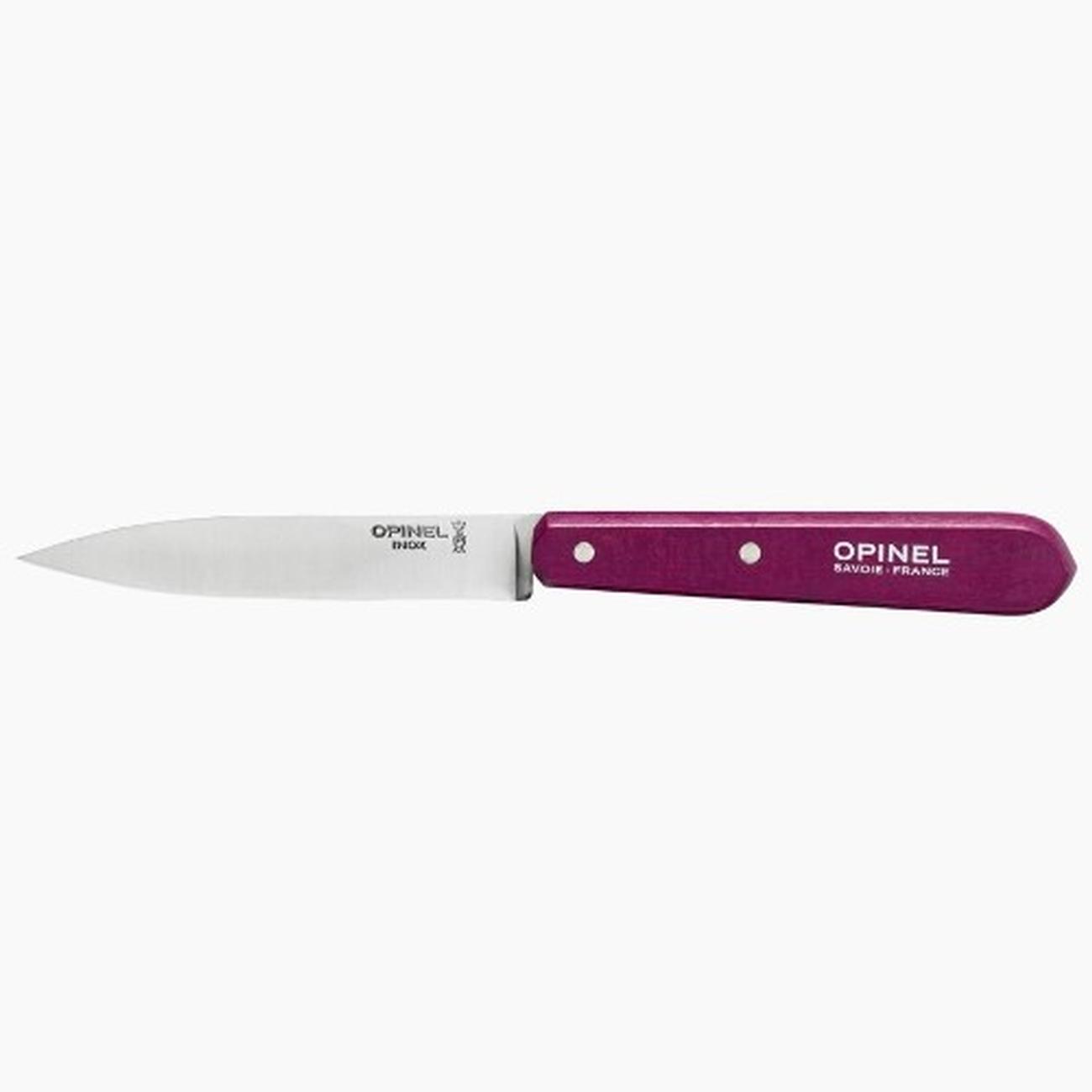 opinel-no-112-paring-knife-plum - Opinel No. 112 Paring Knife Plum