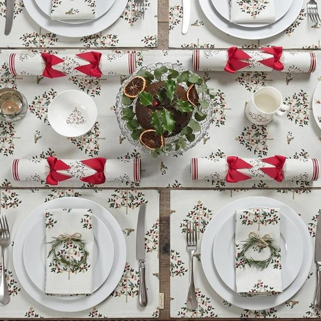 Sophie Allport Partridge Table Runner