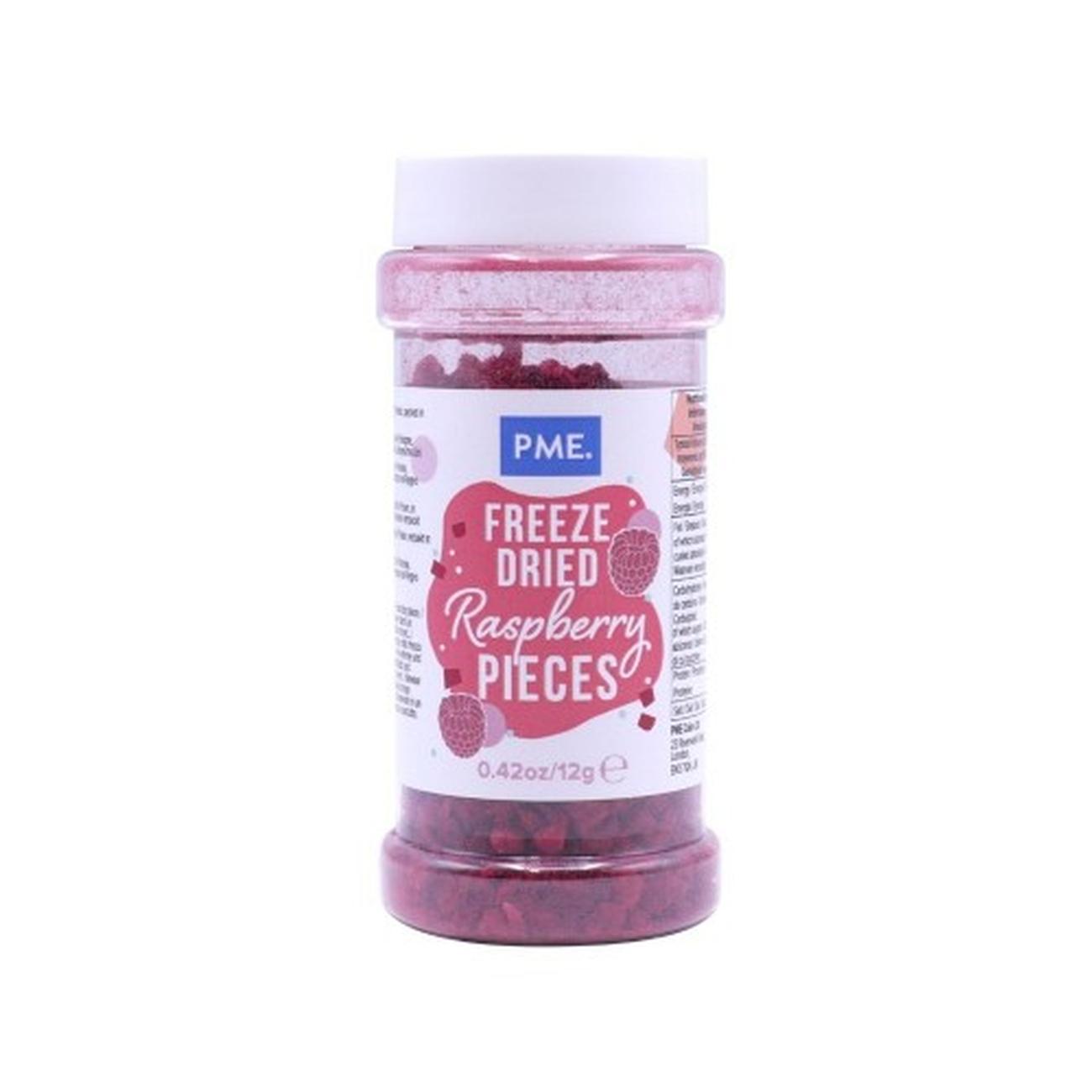 pme-freeze-dried-raspberry-pieces - PME Freeze Dried Raspberry Pieces