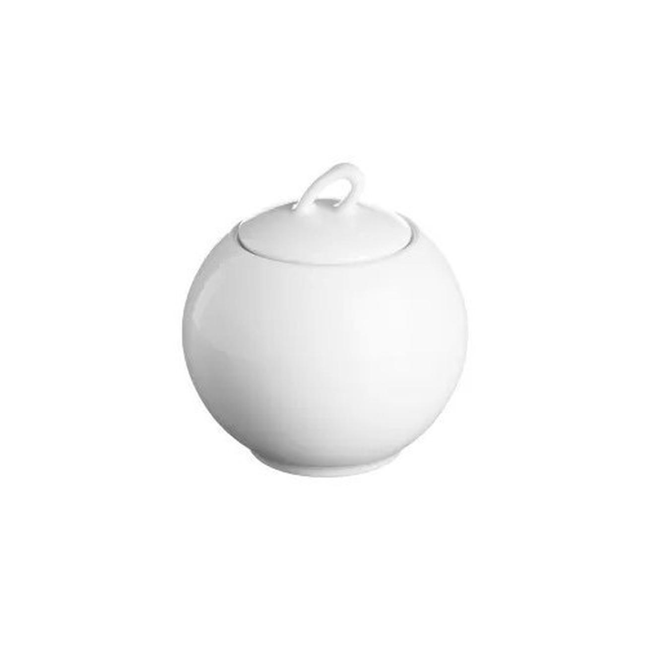 price-&-kensington-simplicity-sugar-bowl-with-lid - Price & Kensington Simplicity White Sugar Bowl With Lid