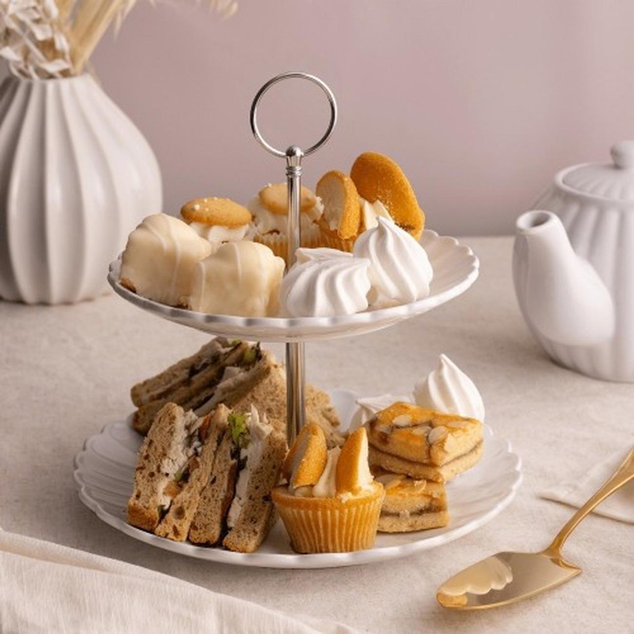 2 tier cake stands best sale