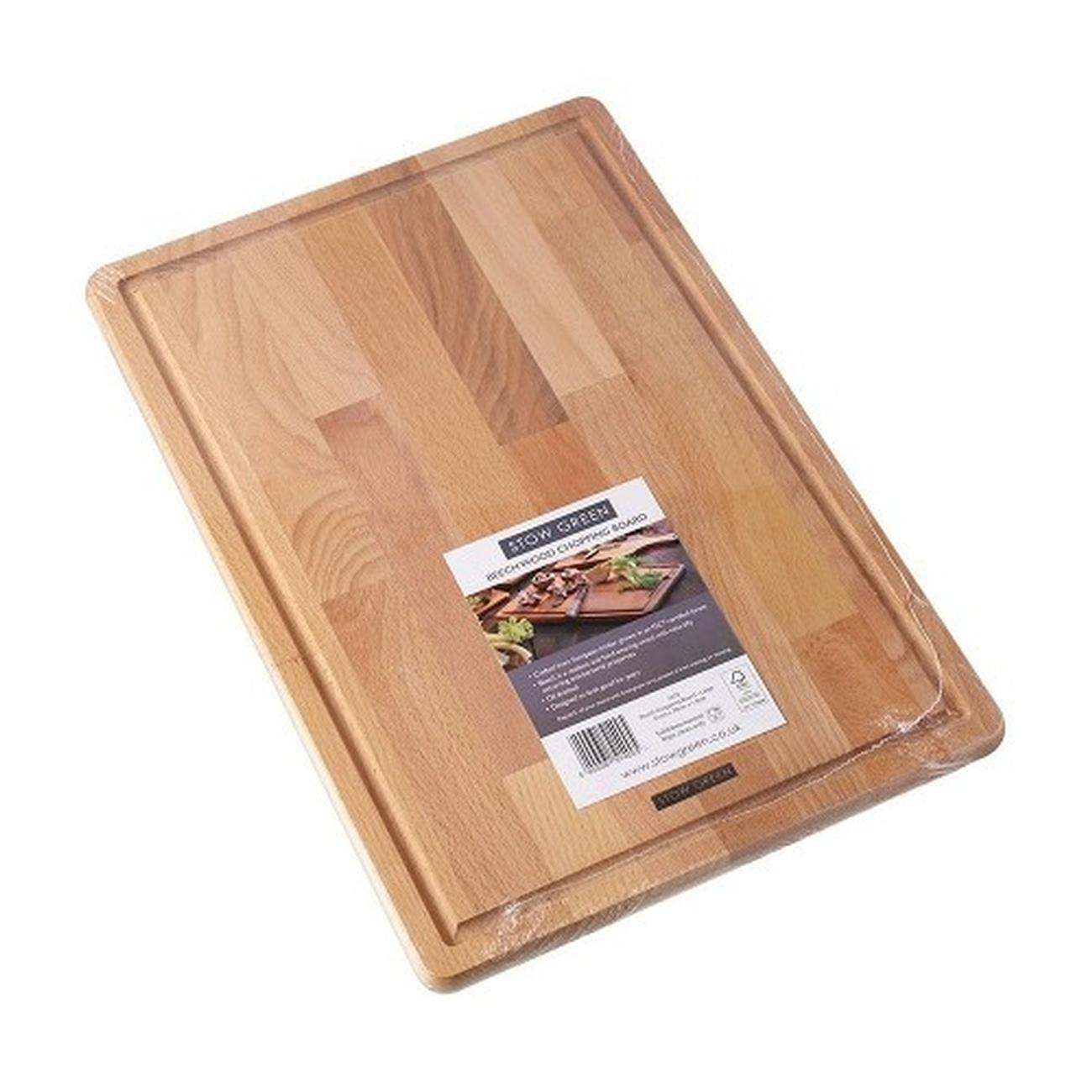 stow-green-beechwood-chopping-board-42x28 - Stow Green Beechwood Chopping Board 42 x 28cm