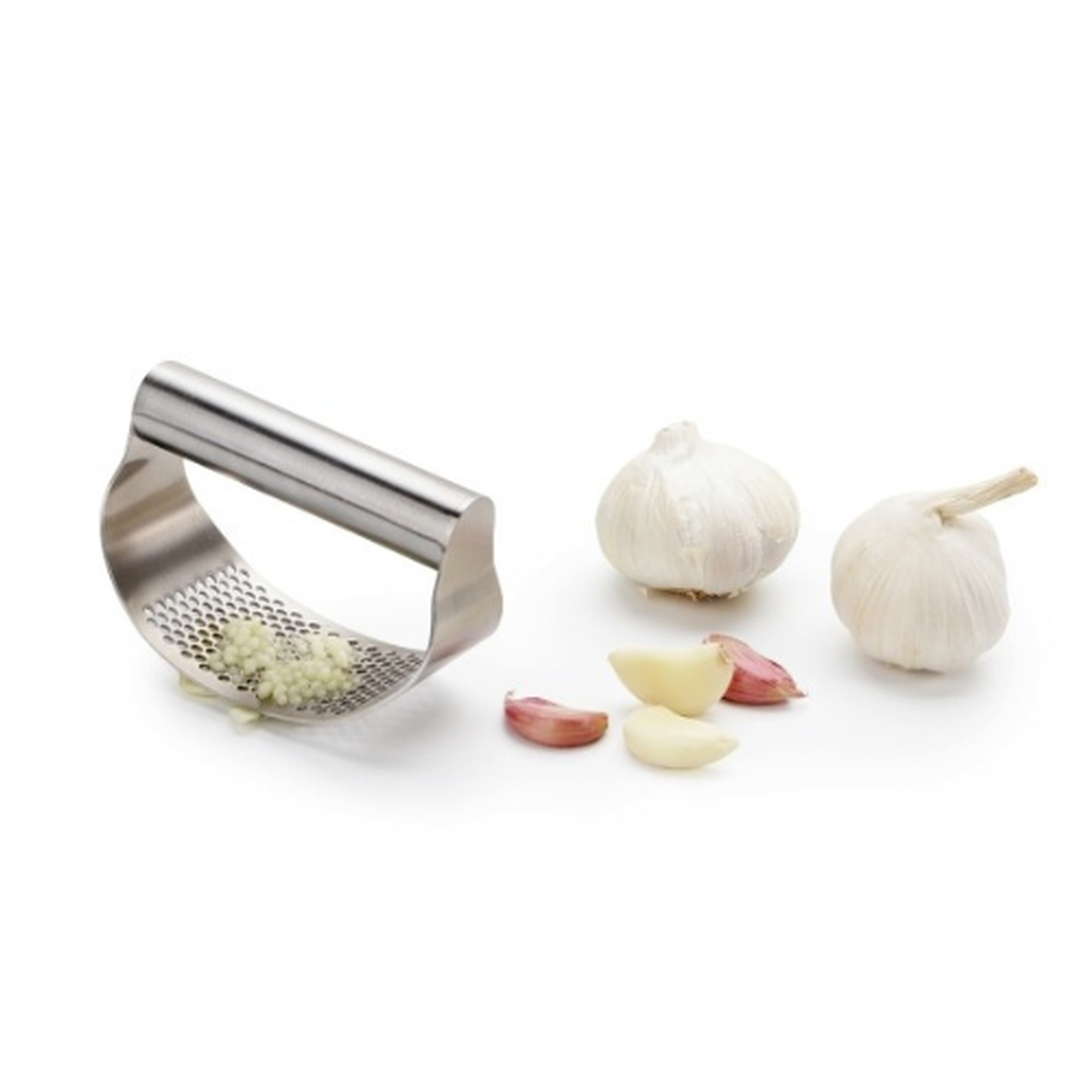 weis-ss-garlic-press - Weis Stainless Steel Garlic Press