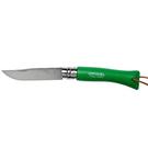 opinel-n07-trekking-folding-knife-green - Opinel N07 Trekking Pocket Knife Green