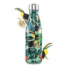 chillys-bottle-500ml-tropical-toucan-3d - Chilly's 500ml Water Bottle Tropical Toucan