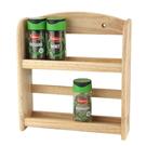wooden-spice-rack-2-tier - 2-Tier Wooden Spice Rack