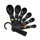 oxo-7-piece-plastic-measuring-spoons-set-black - OXO Good Grips 7pc Measuring Spoons Set Black