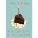 birthday-card-a-piece-of-cake-roger-la-borde - Birthday Card - A Piece Of Cake
