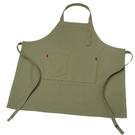 Utility Style Green Canvas Apron