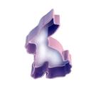 eddingtons-easter-bunny-cookie-cutter - Eddingtons Purple Bunny Cookie Cutter