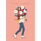 thank-you-card-thanks-a-bunch - Greeting Card - 'Thanks A Bunch'