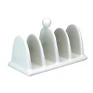 white-ceramic-toast-rack - Ceramic White Toast Rack