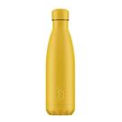 chillys-500ml-bottle-matte-all-burnt-yellow - Chilly's 500ml Water Bottle Matte All Burnt Yellow