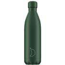 chillys-750ml-water-bottle-matte-all-green - Chilly's 750ml Water Bottle Matte All Green