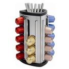 brabantia-coffee-capsule-dispenser-with-removable-cup-matt-steel - Brabantia Coffee Capsule Dispenser with Storage Container